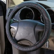 Luxtrada Universal Microfiber Leather Car SUV Steering Wheel Cover 15" Car Steering Wheel For Honda Jeep