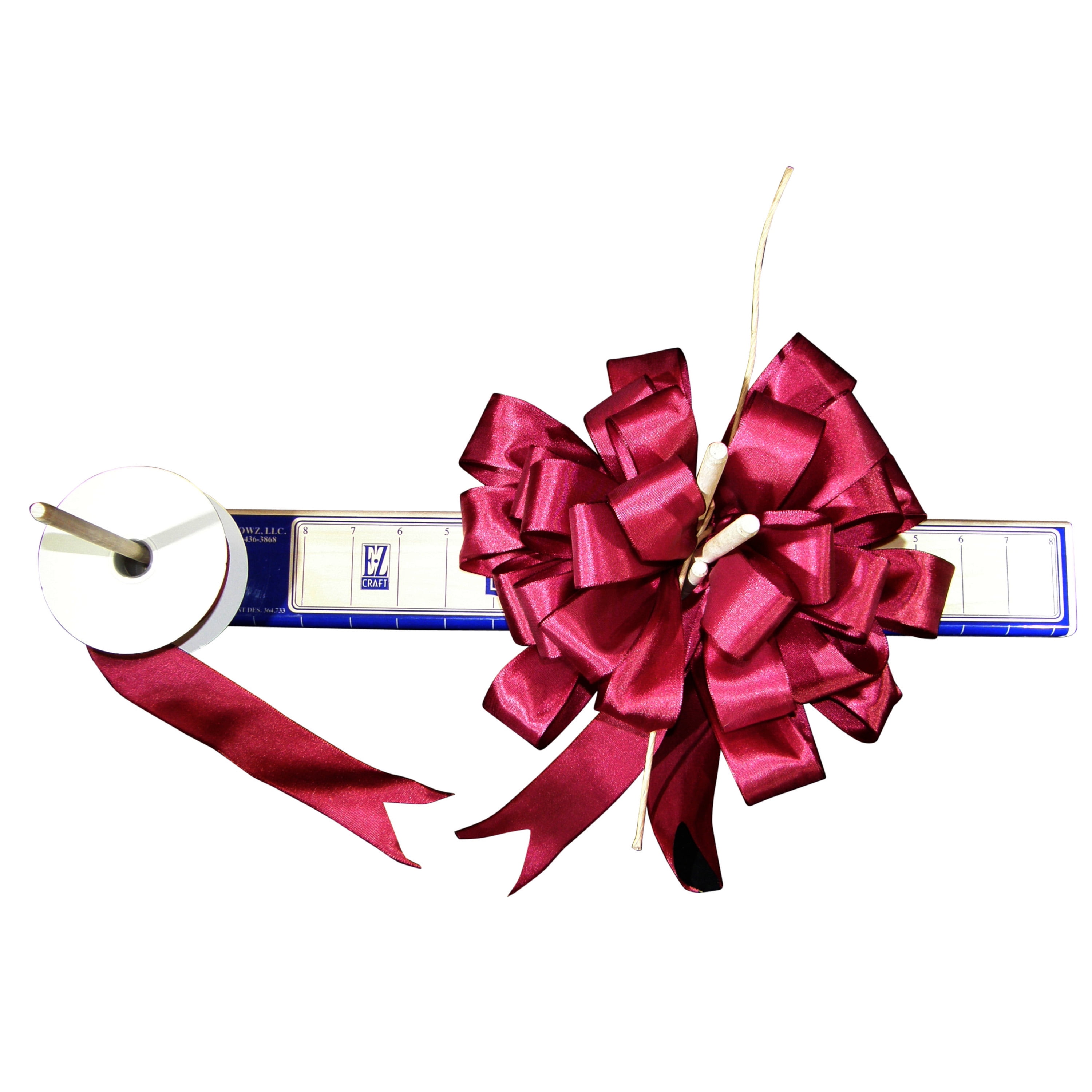 Deluxe EZ Bow Maker Tool for Ribbon, Gift Bows, Hair Bows, Wreaths