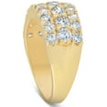 thumbnail image 2 of Pompeii 2 3/4 Ct Diamond Anniversary Ring EX3 Lab Grown 14k Yellow Gold (FG,VS2-SI1), 2 of 6