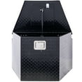 thumbnail image 4 of Aluminum Trailer Tongue Tool Box 5 Bar Tread Pattern Toolbox Wide Utility Storage Organizer Tool Box With Lock Keys, 4 of 7