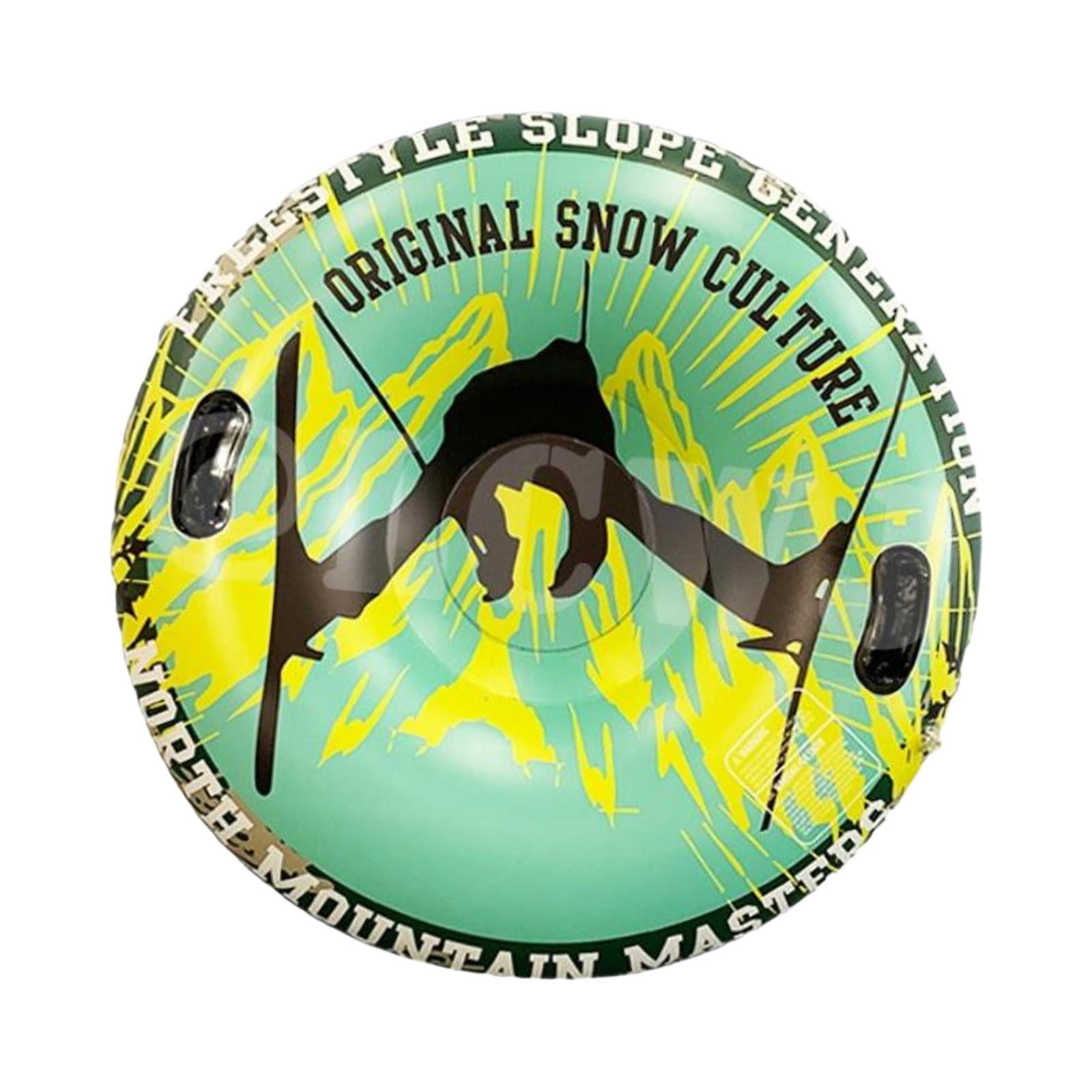 Baoblaze Inflatable Snow Tube Accessories Inflatable Sled for Sledding Outdoor Skiing