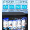 thumbnail image 4 of Refrigerador de bebidas Electactic 50 latas de 30 L con puerta de vidrio, 4 of 7
