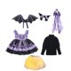 thumbnail image 3 of Kawaii Sanrio Kuromi Spring Autumn Girl Cute Cartoon Lolita Dress Birthday Party Role Play Tutu Pretty Dress Dress Gift Girl, 3 of 5
