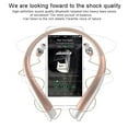 thumbnail image 4 of Lifetechs HBS 1100 Bluetooth compatible Earphone Neck mounted Noise canceling Stereo Surround Heavy Bass Handsfree Music Universal Wireless Sports Neckband Earbud for Running, 4 of 8