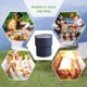 thumbnail image 5 of Copa De Campamento Taza de agua para acampar Taza de cerveza de café al aire libre de acero inoxidable apilable (Azul real) Ndcxsfigh Para Estrenar, 5 of 5