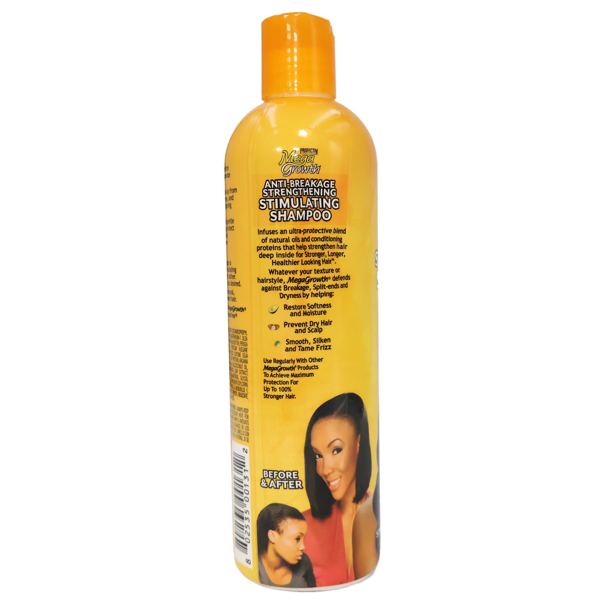 Profectiv Mega Growth Anti-Breakage Stimulating Shampoo, 12 Oz., Pack of 2