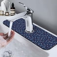 thumbnail image 7 of Logiee Colorful Stars Print Kitchen Sink Splash Guard Faucet Mat for Splash Guard Behind Faucet Drip Catcher for Kitchen,Bathroom,Sink Mat,Dish Drying Mat,Bathroom-15" X 5.5", 7 of 7