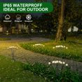 thumbnail image 4 of Unique Bargains Solar Garden Lights  10 LED Lamp Solar Swaying Firefly Light, Sway by Wind, Waterproof Solar Outdoor Lights (2PCS), 4 of 7