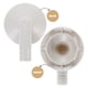 thumbnail image 5 of Conector de manguera de drenaje de aire acondicionado, accesorio de reemplazo de codo para unidades minisplit y unidades de aire acondicionado de ventana de 40 mm, 5 of 6