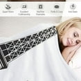 thumbnail image 3 of JEUXUS Eiffel Tower Blanket Girls Couples Romantic Flower Throw Blanket,Paris Cityscape Printed Modern Flannel Blanket Sofa Bed Couch Decor 40x50,Botanical Red Rose Floral Love Heart Plush Blanket, 3 of 6