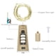 thumbnail image 4 of Luces LED para botellas LoveNite, 20 LED, blanco cálido, paquete de 15, 4 of 6