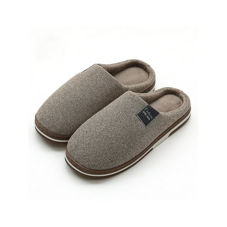 

Rotosw Men Women Winter Comfy Warm Plush Cotton Soft NonSlip Home Slippers Shoes