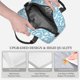 thumbnail image 3 of Fotbe Blue Snake Bolsa de Almuerzo con Estampado, Lonchera Aislada, Contenedores de Comida Reutilizables Tipo Cooler a Prueba de Fugas, 3 of 7