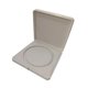thumbnail image 3 of Caja de regalo para joyas y collares, estuche de cuero sintético, estuche de terciopelo para guardar collares de madre. Blanco, 3 of 9