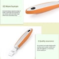 thumbnail image 4 of Manual Vegetable Fruit Lemon Grater Multi-functional Portable Carrot Kitchen Stainless Steel Grapefruit Cucumber Slicing Tool Household Restaurant, 4 of 8