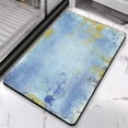 thumbnail image 3 of Experience Ultimate Comfort with Our Modern Abstract Gray Runner Rug: 20x32 inch, Non-Slip, Soft, Low Pile, Machine-Washable, Ideal for Bathroom, Kitchen, Hallway, 3 of 5