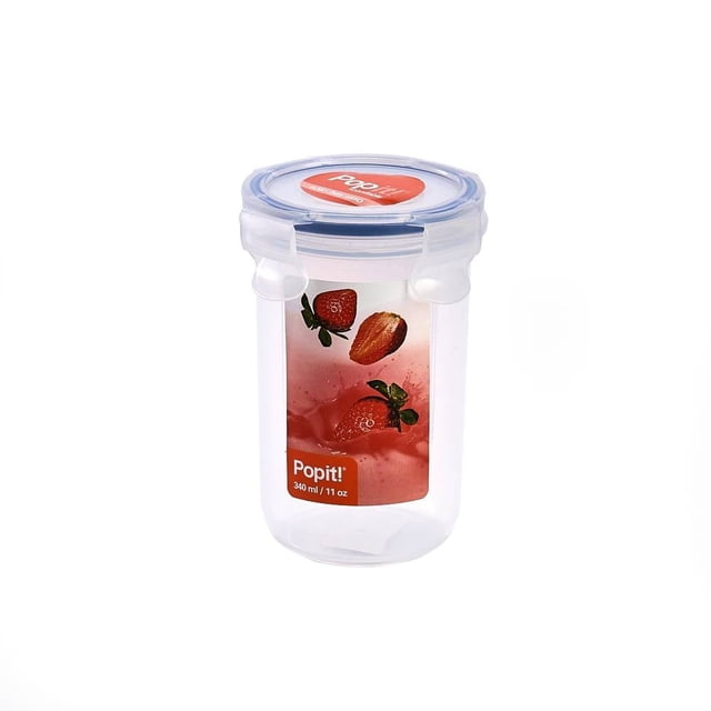 Contenedor Hermético Popit! XE312-8 Redondo 340 mL