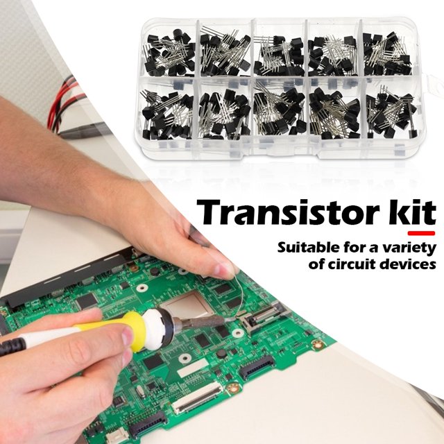 Kit surtido de transistores de 200 piezas diodo Assort Mix paquete Ehuebsd con caja