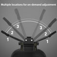 thumbnail image 6 of Universal Stroller Board 2 In 1 Stroller Ride Board Buggy Wheeled Board Seat Pedal Buggy Board with Seat Auxiliary Pedal Adapter Pushchair Connector Anti-Slip, Max Load 55lbs, 6 of 7