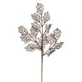 thumbnail image 1 of Vickerman L192515 21 Po Chocolat Glitter Holly Spray - 12 par Sac, 1 of 1