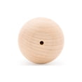 thumbnail image 3 of Unfinished Wood Ball Knobs 2 inch for Kitchen Cabinet Knobs, Drawer Knobs, Dresser Knobs and Crafts, Pack of 100, by Woodpeckers, 3 of 7