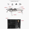 thumbnail image 4 of Hornillos plegables de cartucho para camping, picnic, barbacoa, horno de mesa de 4000 W de alta potencia., 4 of 7