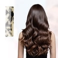 thumbnail image 4 of Unique Bargains 1pcs Women Detangling Portable Wide Tooth Comb for Curly Thick Wavy Straight Hair Tortoiseshell, 4 of 6