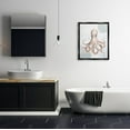 thumbnail image 2 of Stupell Industries Aquatic Octopus Sea Life Graphic Art Jet Black Floating Framed Canvas Print Wall Art, Design by Patricia Pinto, 2 of 6