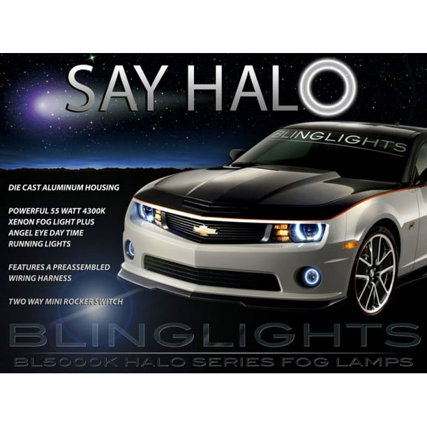 For 2010 2011 2012 2013 Chevrolet Camaro Halo Fog Lamp Light Kit