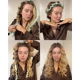 thumbnail image 5 of Give Me Cosmetics Heatless Curlers, Satin Hair Curlers, No-Heat Curls, Includes Scrunchies, Headband for Short & Long Hair, Claw Clip, Padded Blowout Rod, Gifts for Teens and Women, 5 of 7