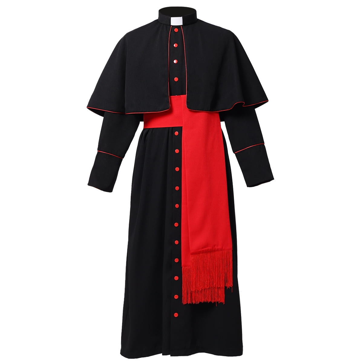BLESSUME Clergy Roman Cassock Adults Priest Robe Liturgical Vestment