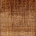 thumbnail image 1 of Ahgly Company Machine Washable Indoor Square Industrial Modern Mahogany Brown Area Rugs, 4' Square, 1 of 7