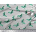 thumbnail image 3 of Soimoi Gray Rayon Crepe Fabric Car & Cedar Tree Print Fabric by the Yard 46 Inch Wide, 3 of 3