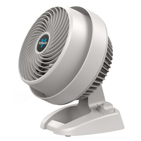 Vornado 7" 530 Compact Whole Room Air Circulator Fan, Linen White