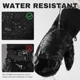 thumbnail image 3 of OZERO Winter Warm Gloves, Thermal Snow Mittens for Men Women, Skiing Snowmobiling Snow Shoveling, 3 of 6
