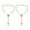 Multi, variant on Dayesque 2pcs Hanging Ornament Cross Decor Rear View Mirror Accessory Car Decoration Car Mirror Accessory Cross Decoration