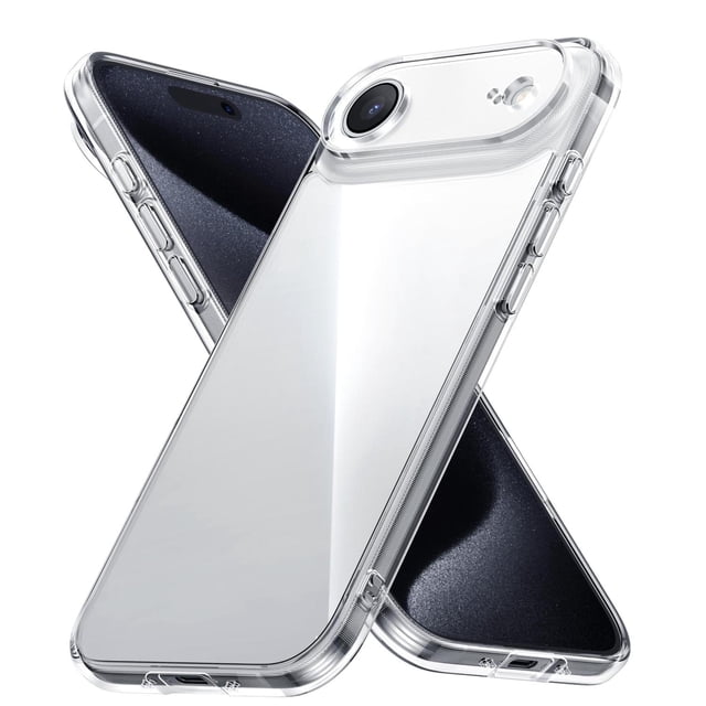 UGREEN Funda para iPhone Air, Transparente Carcasa de TPU, Anti-Amarillo Case, SGS 1.2 m Protección