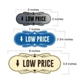 thumbnail image 5 of Designer Low Price Sign (Black Gold) - Medium, 5 of 5