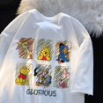 thumbnail image 1 of Sanrios Kawaii Anime Hello Kitty Pochacco-Camiseta de manga corta de algodón con dibujos animados para Niños, Top suelto para regalo de cumpleaños, 1 of 4