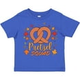 thumbnail image 3 of Inktastic Pretzel Squad Oktoberfest Design with Fall Leaves Boys or Girls Toddler T-Shirt, 3 of 5