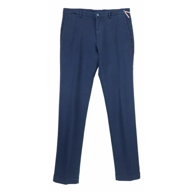 Masons Pantalon Stretch en Coton pour Hommes Marine - 48