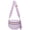 Pruple, variant on Checkered Crossbody Bag Bum Bags for Women, Spacious Nylon Shoulder Handbag Purse Fanny Packs Belt Bag