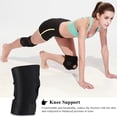 thumbnail image 2 of Knee Support,Black Breathable Knee Support Knee Cap Elastic Knee Support Optimal Efficiency, 2 of 8