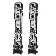 thumbnail image 1 of Soporte de luz trasera, soporte de bombilla, placa de circuito de enchufe de parada Compatible con Transit Mk6 Mk7 00, 1 of 5
