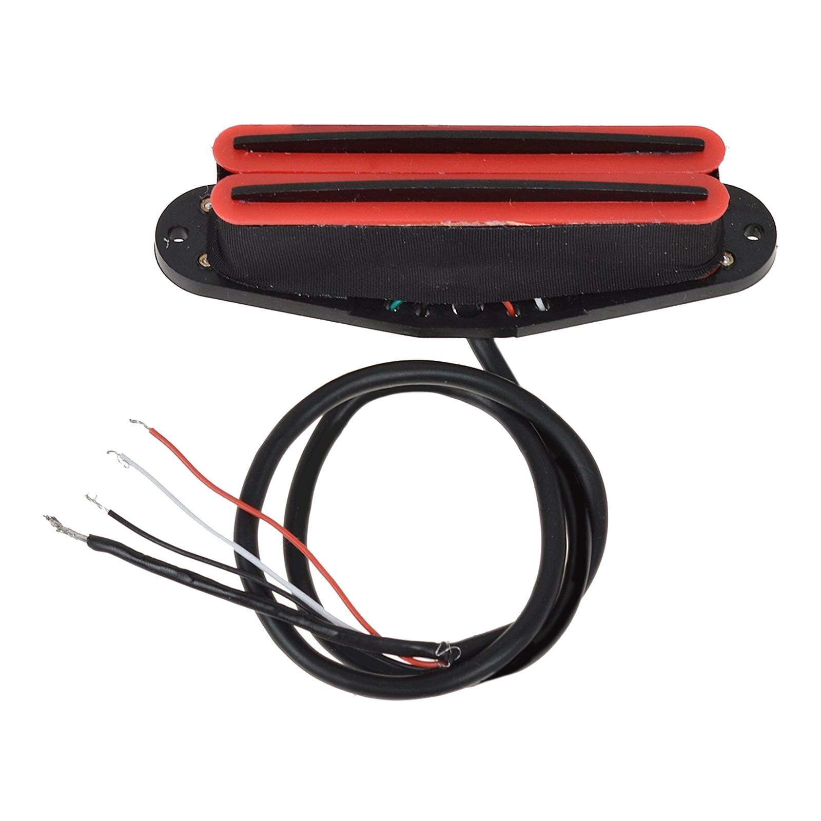 Micro Guitare électrique Double Bobinage (humbucker) Pour Les Paul - Laiton, Sortie Simple/double, Facile à Installer
