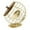 Gold Bowl, variant on Tzdxfgl Coffee Pod Holders Basket with Wood Lid, Large Capacity K Cup Holders for Counter, Black