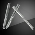 thumbnail image 4 of 4mm Single Flute End Mill, Tungsten Carbide Spiral End Mills Cutter CNC Router Bits, 10pcs Set for Acrylic, PVC, Wood, 4 of 7