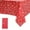 A, variant on Luoshdecor Christmas Snowflake Tablecloths,Rectangle Disposable Waterproof Table Cover Winter Party Table Protector for Christmas, Holiday, Party 108 x 54 in