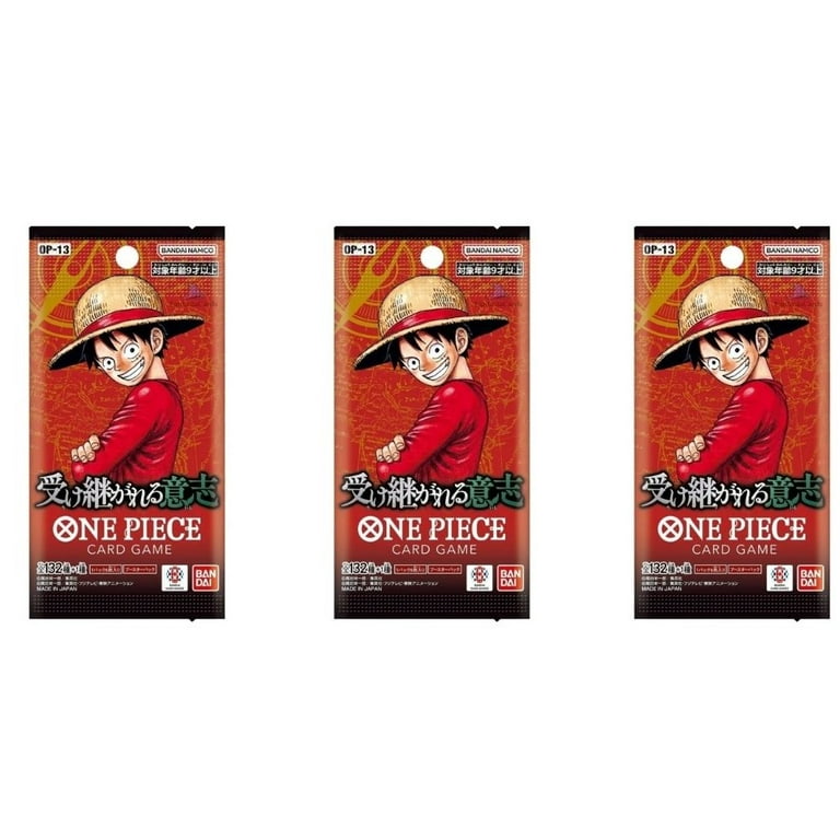 One Piece Card Game Carrying On His Will OP-13 Booster Pack