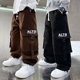 thumbnail image 4 of Pantalones de pierna recta para niños, elegantes, casuales, otoño/invierno 2023, primavera/verano, pantalones cargo, crecimiento cómodo para niños, 4 of 5